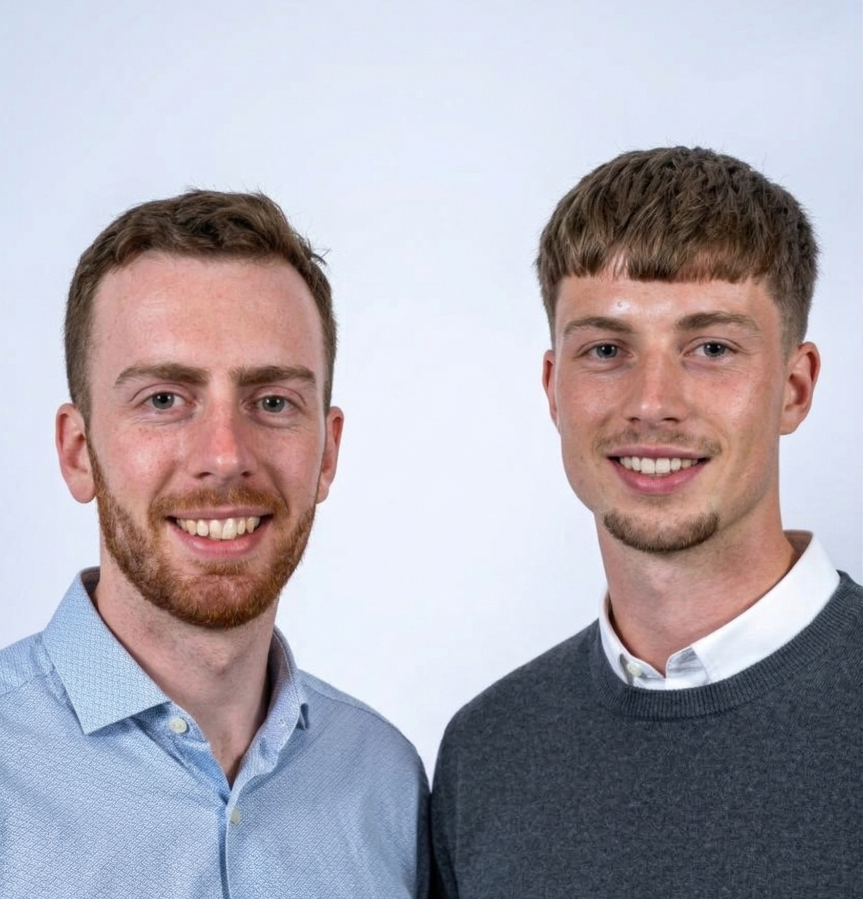 Sean and Mark Woods, founders of Woods Websites